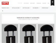 Tablet Screenshot of hdps-industries.com